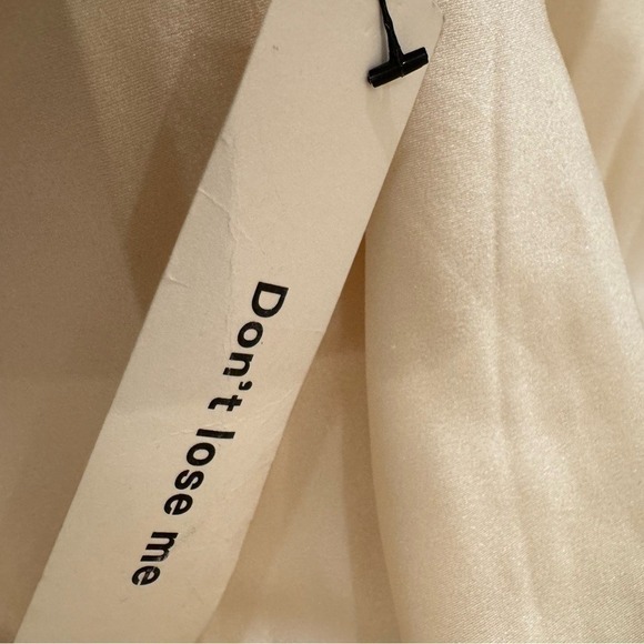 Reformation Jeany Silk Dress Fior Di Latte Cream Brand New Size S - Picture 11 of 11